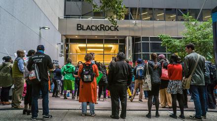 Auch auf Blackrock haben Klima-Aktivisten in der Vergangenheit Druck gemacht.