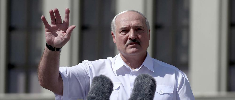 Der Präsident von Belarus Alexander Lukashenko.