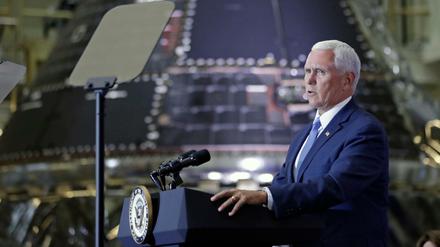 Mike Pence, US-Vizepräsident, in Cape Canaveral 