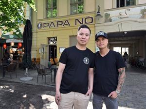 Restaurant Papa No, v.l.: Hoang Thanh Tuan, Phan Xuan Loc.