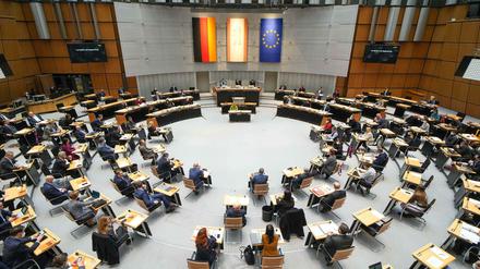 Die Regierung muss sich dem Parlament stellen: das Plenum des Berliner Abgeordnetenhauses.