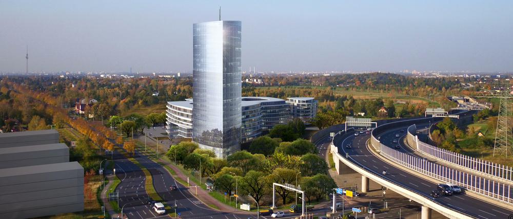 So könnte der Schönefeld Tower aussehen. 