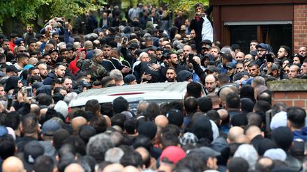 Zu der Beerdigung von Nidal R. erschienen mehr als 2000 Trauergäste