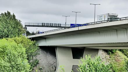 Dringend sanierungsbedürftig: Die Rudolf-Wissell-Brücke in Berlin-Charlottenburg.
