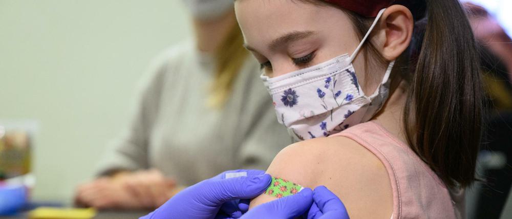 Mitte Dezember hatte der Berliner Senat mit mehreren Impfaktionen mit dem Kinderimpfen begonnen.