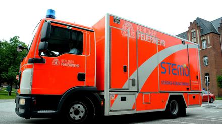 Das STEMO - ein Rettungsfahrzeug - Stroke-Einsatz-Mobil für verbesserte Schlaganfallversorgung ist ein Gemeinschaftsprojekt von Charitè und Berliner Feuerwehr.
