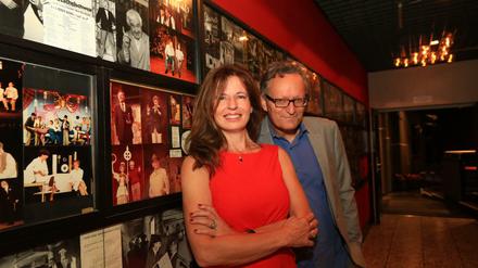 Caroline und Frank Lüdecke sind die neuen Chefs des Kabarett-Theaters „Die Stachelschweine“ im Europa-Center.