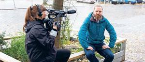 Im Mai 2015 war der Lehrer Filip Gravers Nielsen mit seinen Schülern in Berlin. Nun kehrt er zurück – mit dem dänischen Fernsehen. 