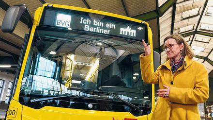 Mit einer großen Abschiedsfeier wurde die BVG-Chefin am Freitagmittag verabschiedet.
