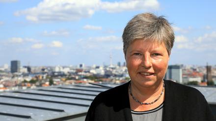 Katrin Lompscher (Die Linke) Senatorin für Stadtentwicklung und Wohnen in Berlin.