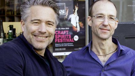 Spirituelle Typen. Theo Ligthart (49) und Thomas Kochan (46) veranstalten das Festival zum vierten Mal.