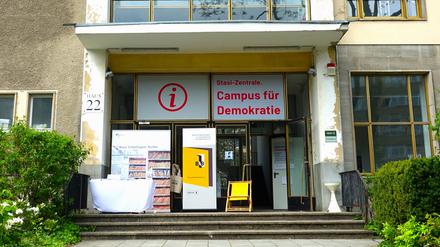 Auf dem Gelände der ehemaligen DDR-Staatssicherheit ist der "Campus für Demokratie" entstanden.