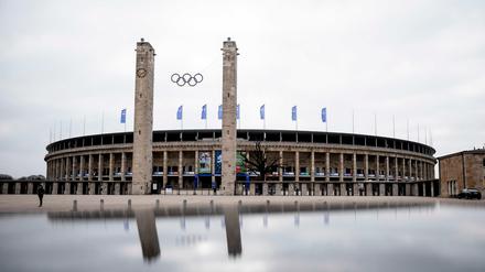 1936 fanden hier zuletzt Olympische Spiele statt: Das Olympiastadion im Berliner Ortsteil Westend.