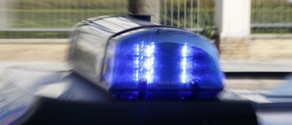 Polizei, Blaulicht (Symbolbild).