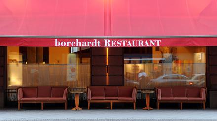 Promi-Restaurant Borchardt am Genndarmenmarkt.