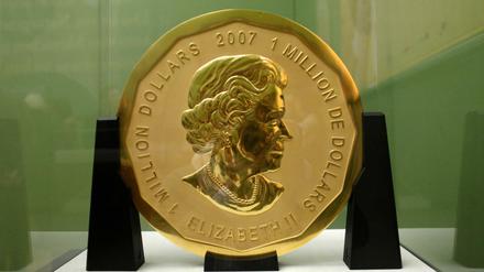 Die Goldmünze "Big Maple Leaf" wurde vor drei Jahren aus dem Bode-Museum gestohlen. Der Strafprozess wird nun vor dem Bundesgerichtshof fortgesetzt.