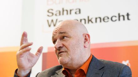 Robert Crumbach, Landesvorsitzender der Partei Bündnis Sahra Wagenknecht.