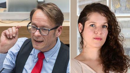 Sie sollen die neuen Vorsitzenden der Berliner Linksfraktion werden: Carsten Schatz und Anne Helm.