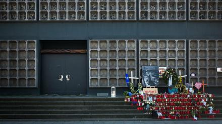Gedenkstelle für die Opfer des Anschlags auf dem Breitscheidplatz in Berlin.