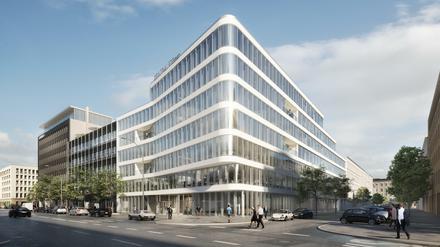 So soll die neue Sony Zentrale in der Bülowstraße in Berlin-Schöneberg aussehen.