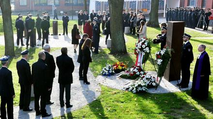 Vorbild Brandenburg: Die "Stätte der Erinnerung und Mahnung" für getötete Polizisten wurde im November in Potsdam eingeweiht. 