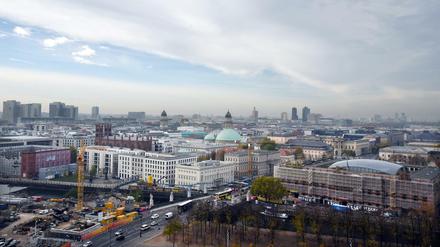 Berlin, aufgenommen von der Kuppel des Berliner Doms am Lustgarten.