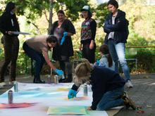 Aktion für sozialen Zusammenhalt in Berlin-Neukölln: Lange Tafeln für die Nachbarschaft