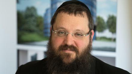 Rabbiner Yehuda Teichtal, Gemeinderabbiner der Jüdischen Gemeinde zu Berlin.