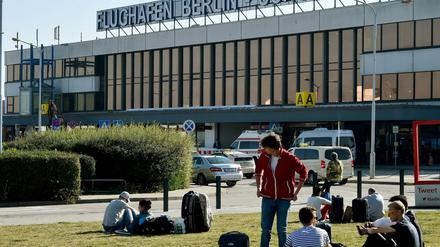 Am Flughafen Schönefeld kam es heute zu Sperrungen.
