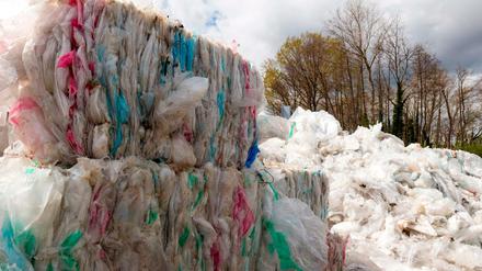 Plastikmüll kann sortiert und recyclet werden.