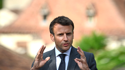 Frankreichs Staatspräsident Emmanuel Macron.