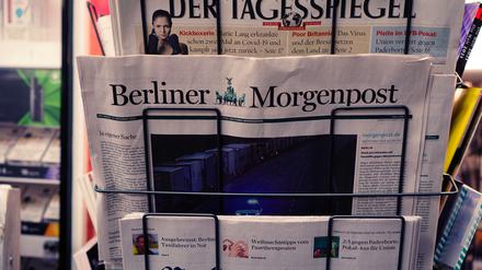 "In eigener Sache": Die "Berliner Morgenpost" informierte am Mittwoch ihre Leser, warum die Zeitung nur in einer Notausgabe erschienen ist. 