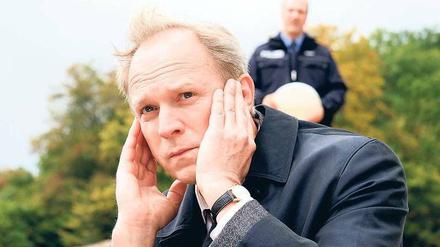 Ungewöhnlich: Die Geschichten um den LKA-Ermittler Felix Murot (Ulrich Tukur), der mit seinem Gehirntumor spricht, im neuen „Tatort“ des Hessischen Rundfunks. Foto: HR