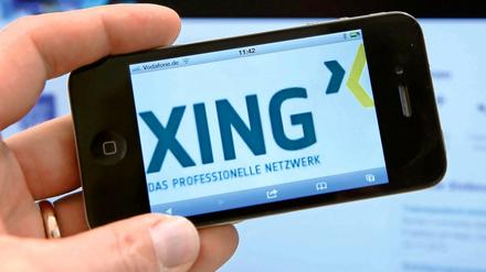 Im Gerede: das Karrierenetzwerk Xing.