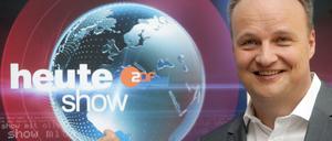 Die „heute-show“ mit Oliver Welke erreicht seit 2012 mehr Zuschauer als das ZDF-Nachrichtenmagazin „heute-journal“.