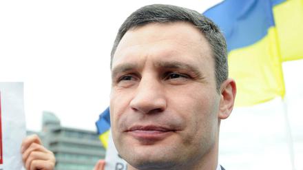 Vitali Klitschko, Bürgermeister von Kiew.