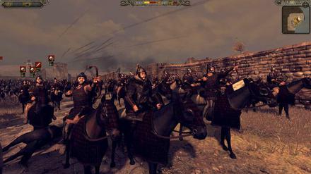 Die Hunnen kommen! Szene aus "Total War: Attila".
