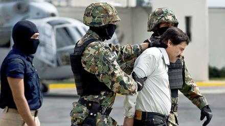 „El Chapo“: Der mächtige Chef des Sinaloa-Kartells ist gefasst.