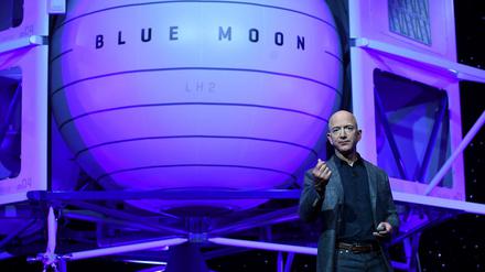 Große Pläne für die Raumfahrt: Amazon-Gründer Jeff Bezos 