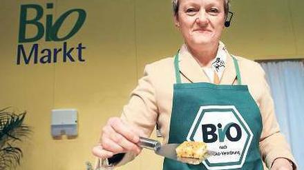 Liebt die Bio-Küche. Renate Künast, Fraktionschefin der Grünen. 