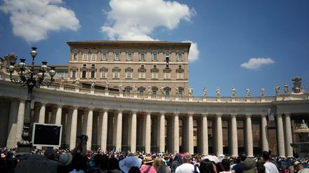 Zum Zwischenfall im Vatikan kam es während des Angelus-Gebetes des Papstes.