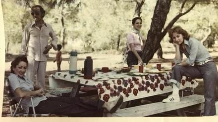 Lässig und westlich. Ein Picknick im türkischen Adana 1970.