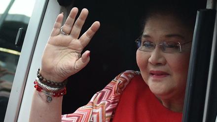 Die frühere First-Lady der Philippinen, Witwe des Diktators, Imelda Marcos im Mai 2016.