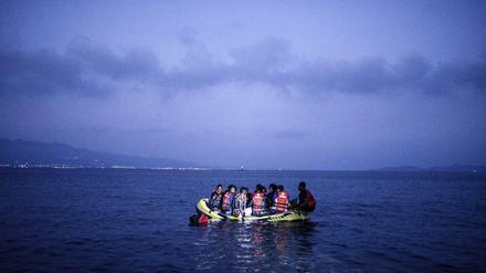 Regelmäßig kommen auf der griechischen Insel Kos Flüchtlinge an. 