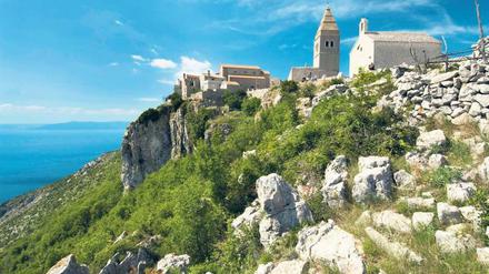 Die Steinstadt Lubenice auf der Insel Cres kann auf eine 4000 Jahre alte Geschichte zurückblicken.