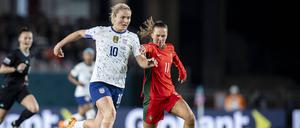 Gegen Portugal kamen die US-Spielerinnen nicht über ein 0:0 hinaus.