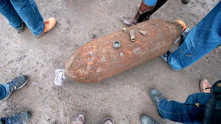 Auch in Potsdam werden immer wieder Bomben gefunden.