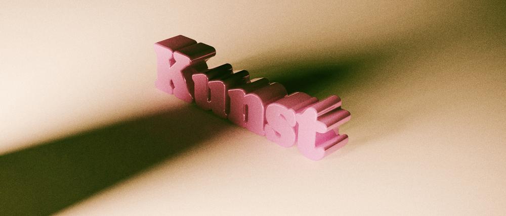 Die Kunstszene (Illustration)