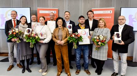 Alle Gewinner des Berliner Inklusionspreises 2023