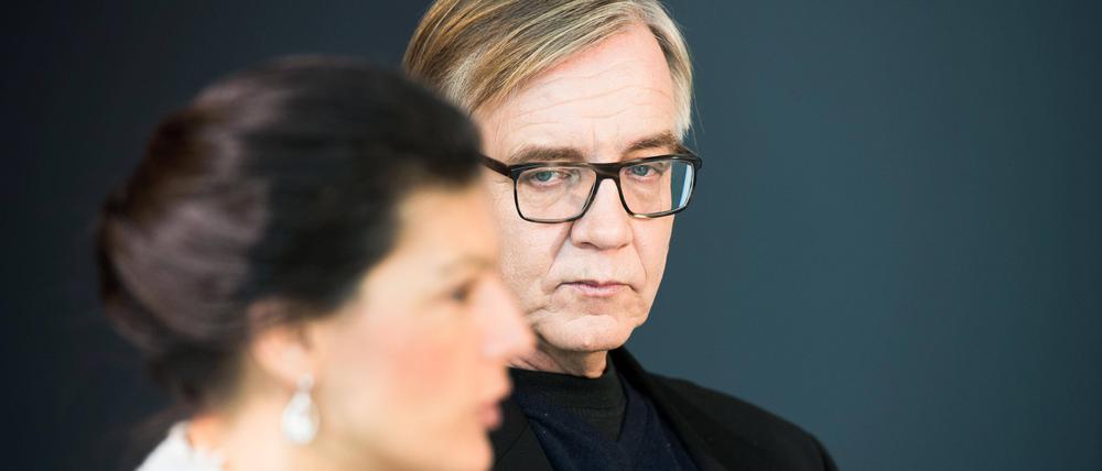 Sahra Wagenknecht (l) und Dietmar Bartsch.